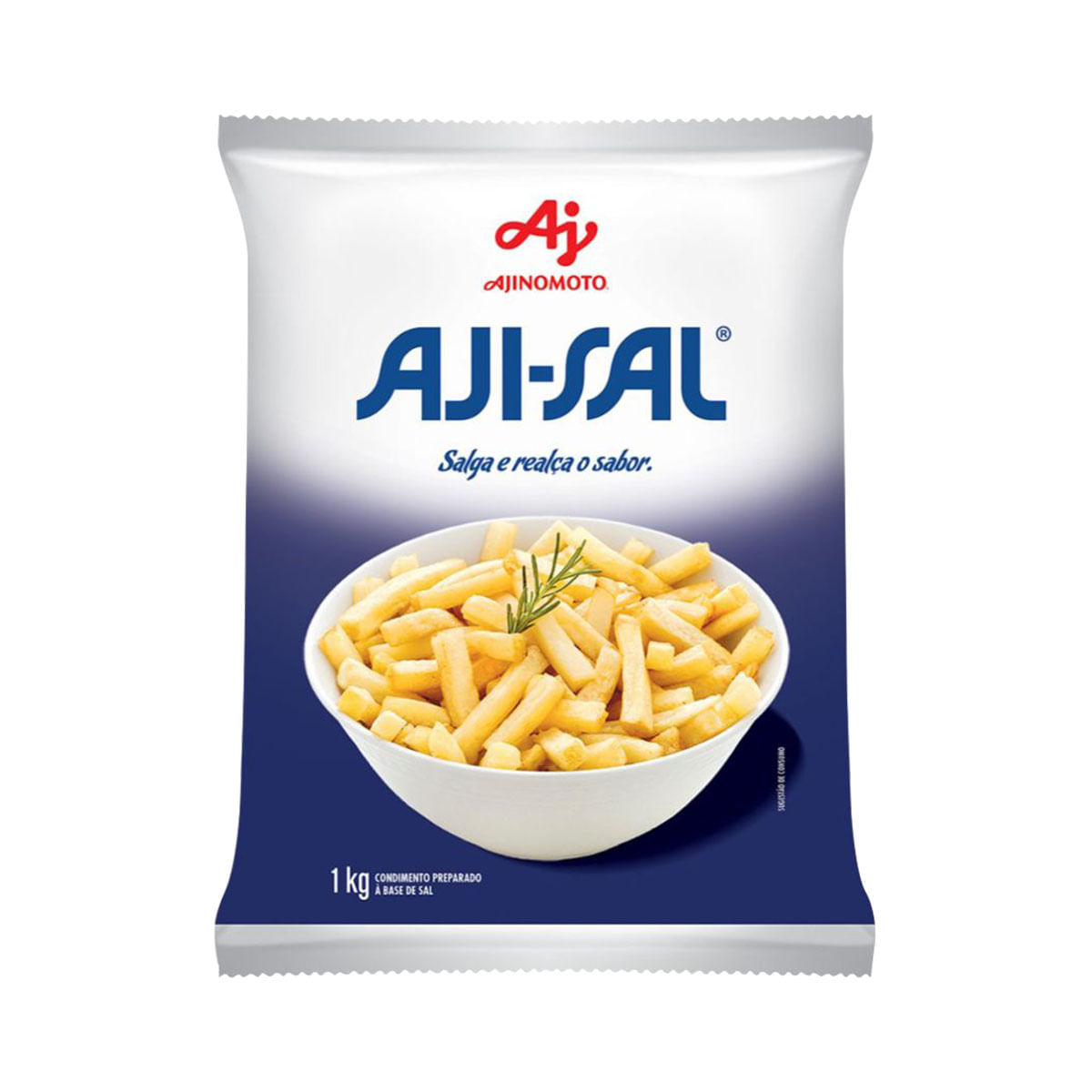 Sal Refinado Branco Aji-Sal 1Kg