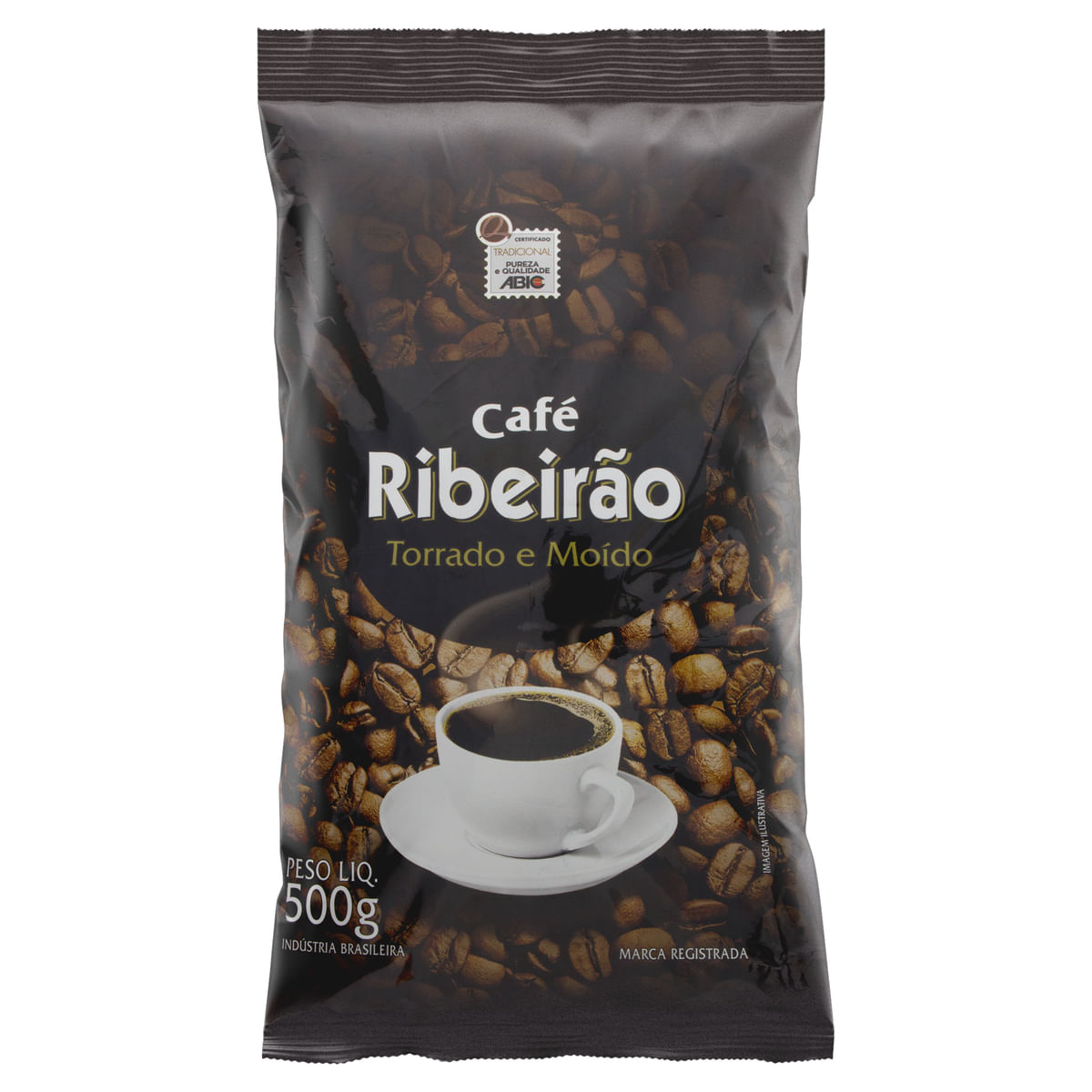 Café Torrado e Moído Ribeirão Tradicional 500 g