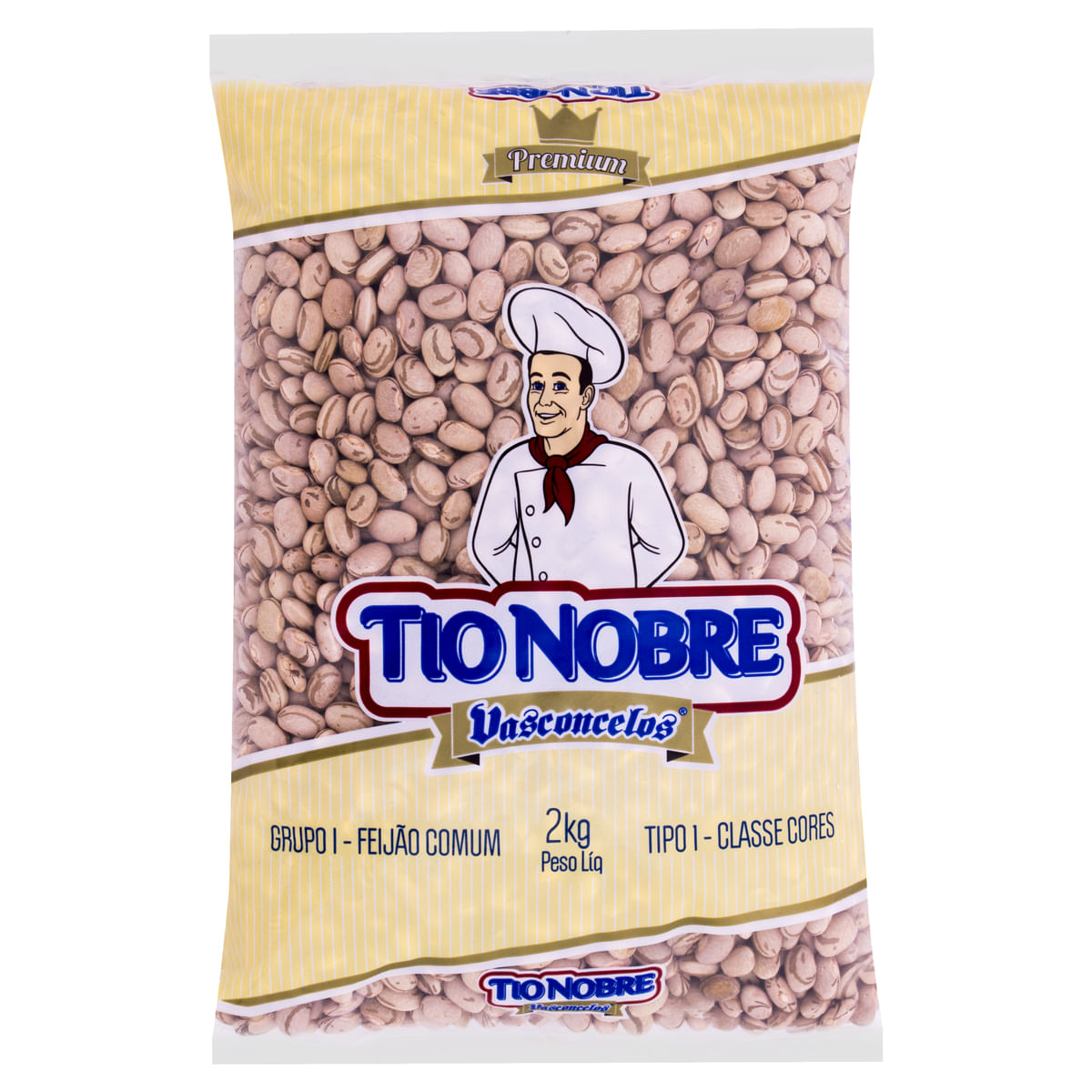 Feijão Carioca Tipo 1 Tio Nobre Premium 2 Kg