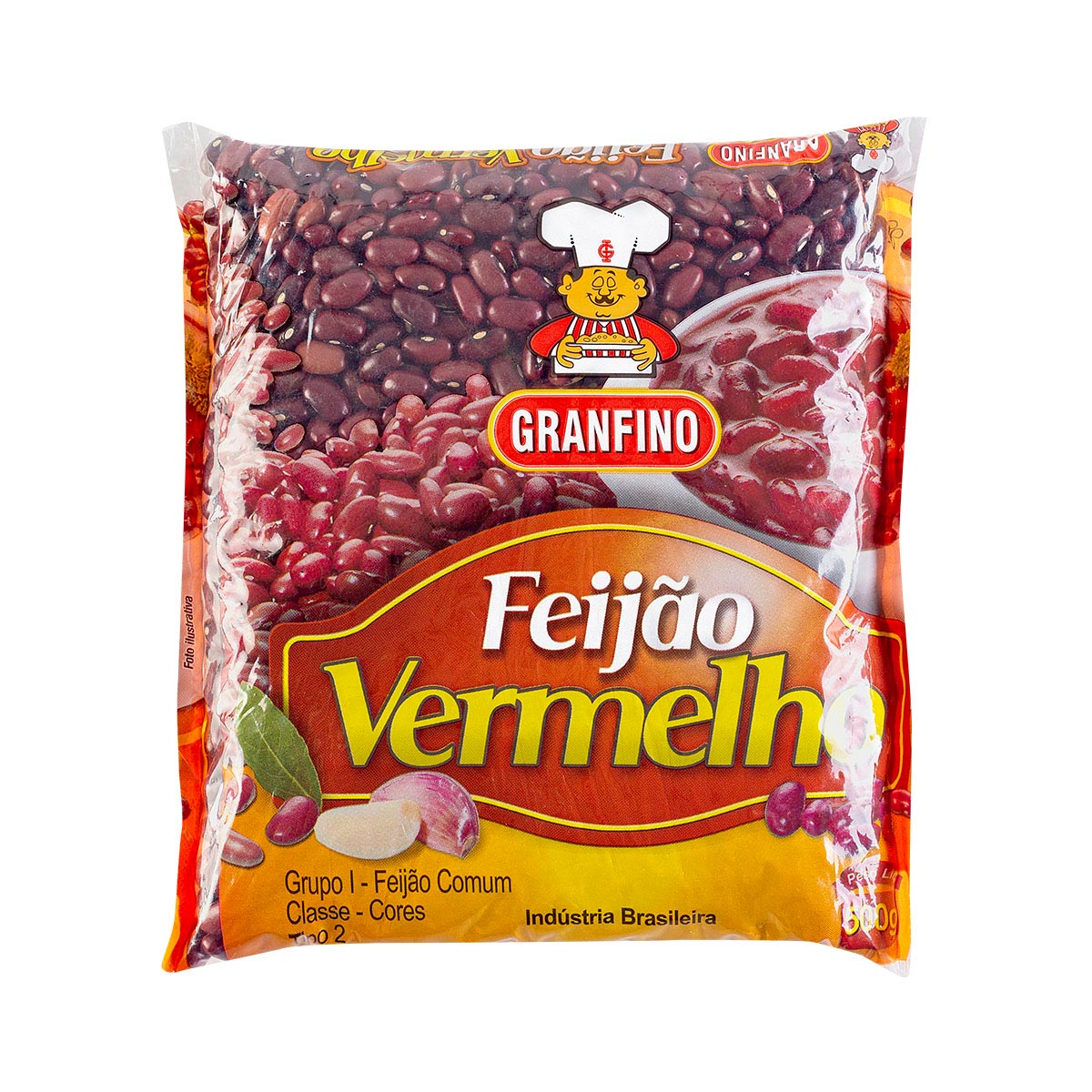 Feijão Vermelho Tipo 2 Granfino 500g