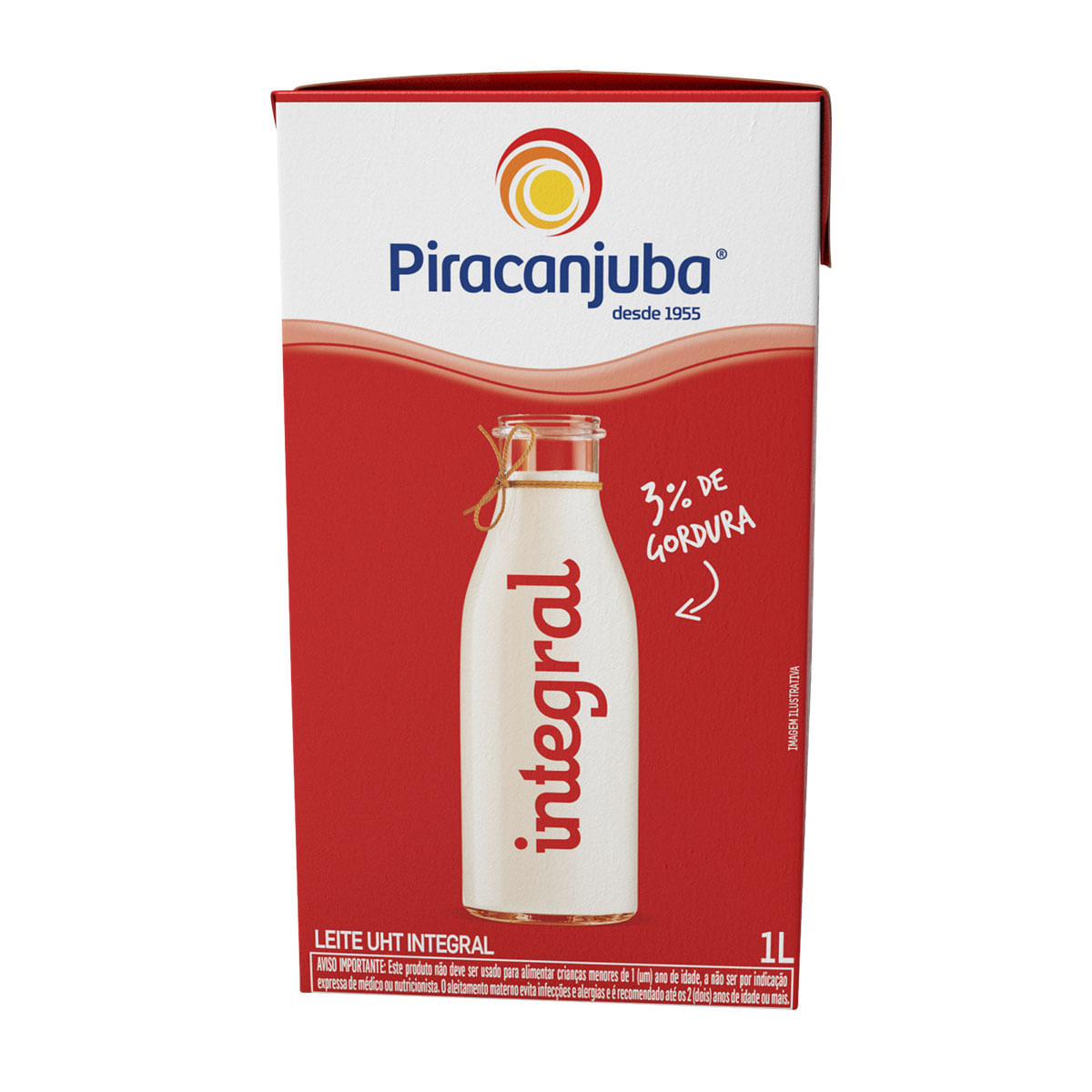 Leite Integral Piracanjuba 1 Litro