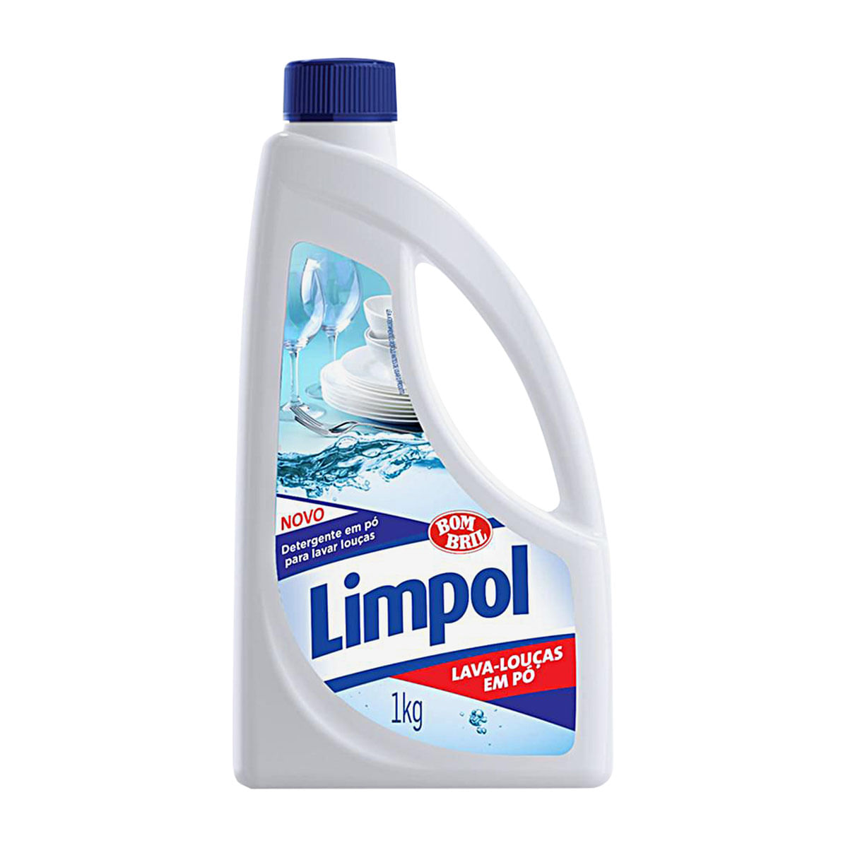 Detergente em Pó para Máquinas de Lavar Limpol Original 1Kg