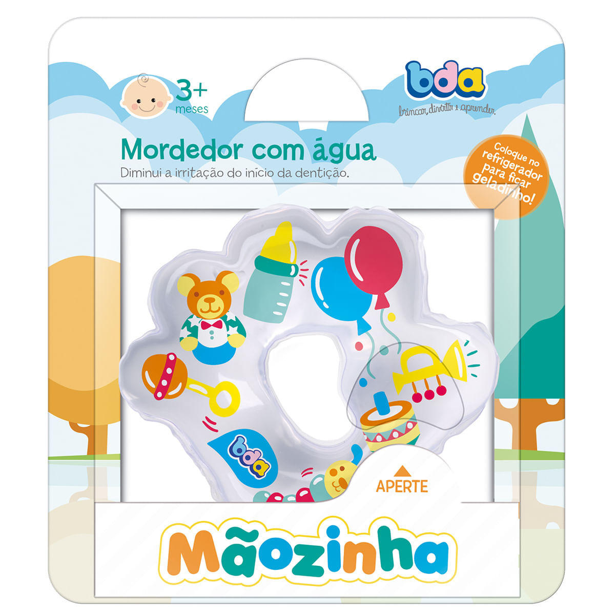 Mordedor para Bebê Mãozinha BDA 1518