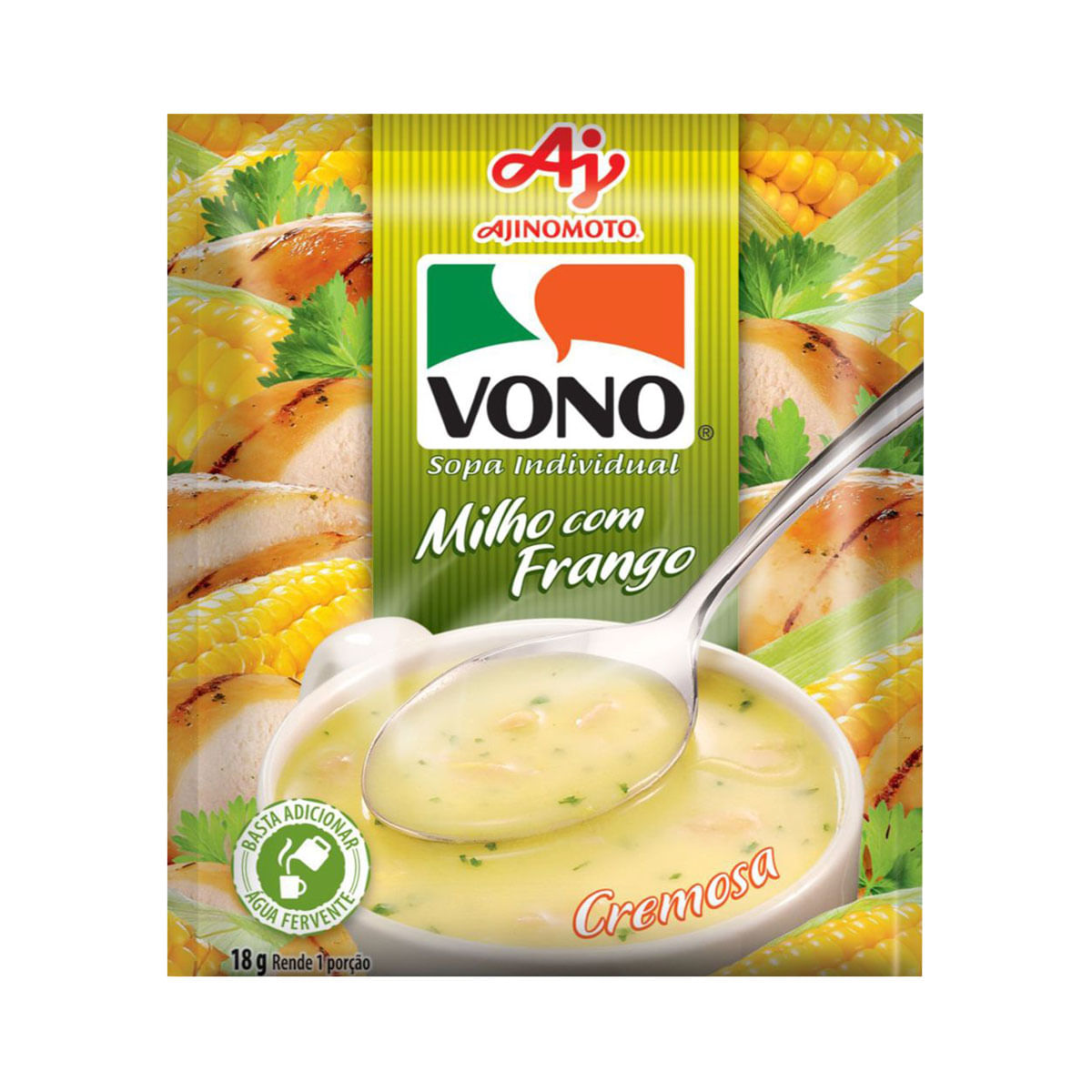 Sopa de Milho e Frango Vono 18g