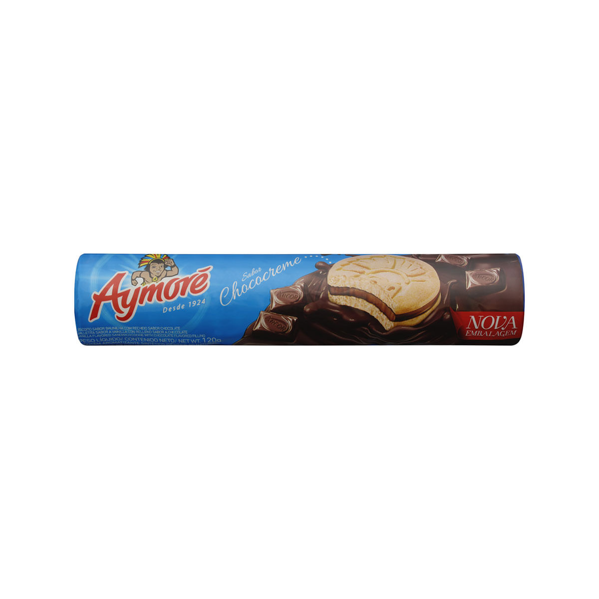 Biscoito Chococreme Aymoré Pacote 120g