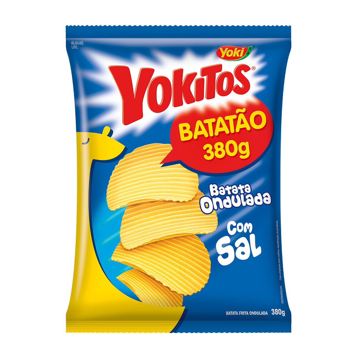 Batata Frita Yokitos Original com Sal Yoki 380g