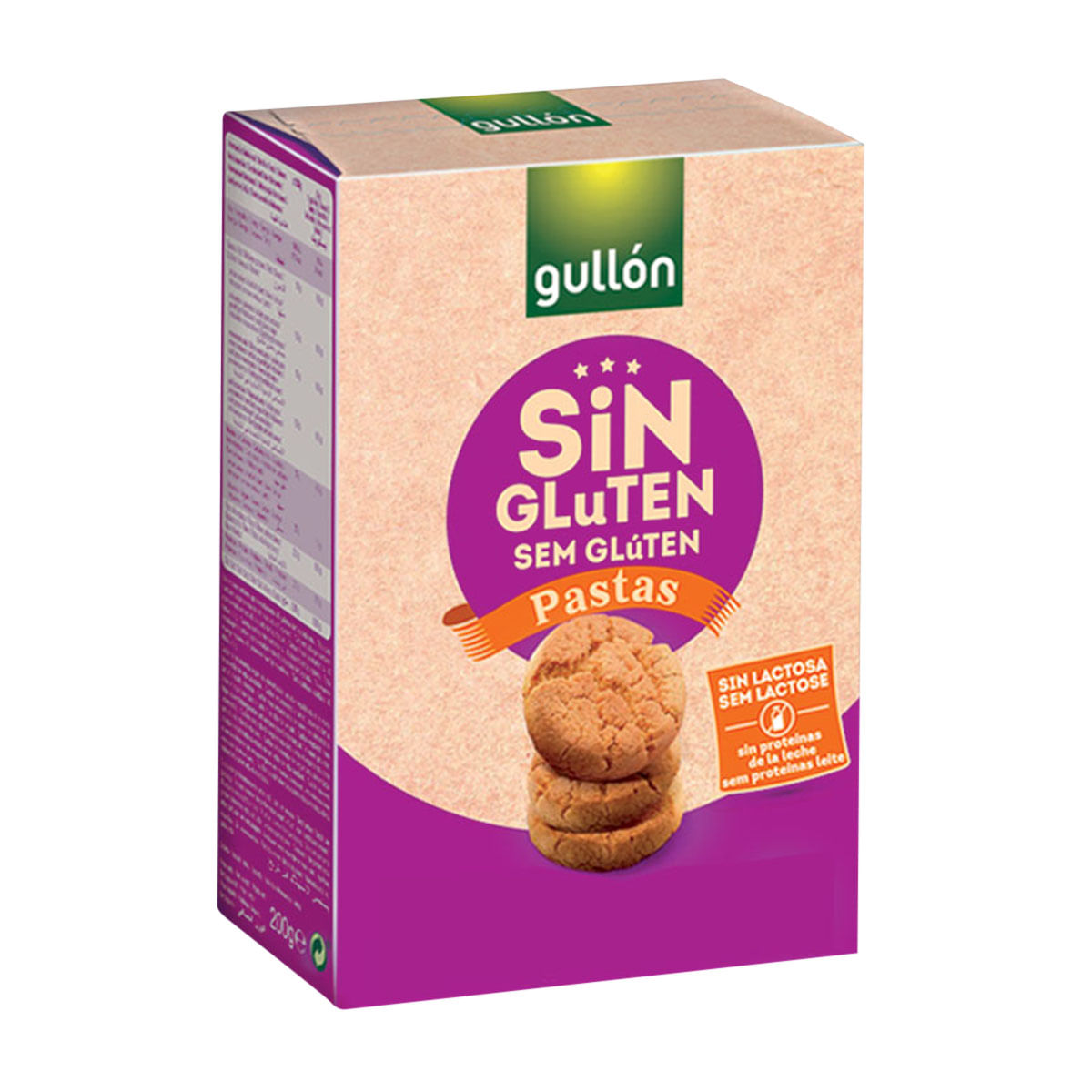 Cookie de Milho Gullón sem Glúten, sem Lactose 200g