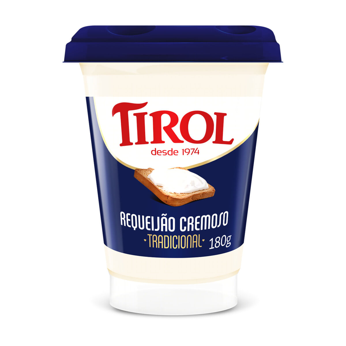 Requeijão Cremoso Tradicional Tirol Copo 180 g