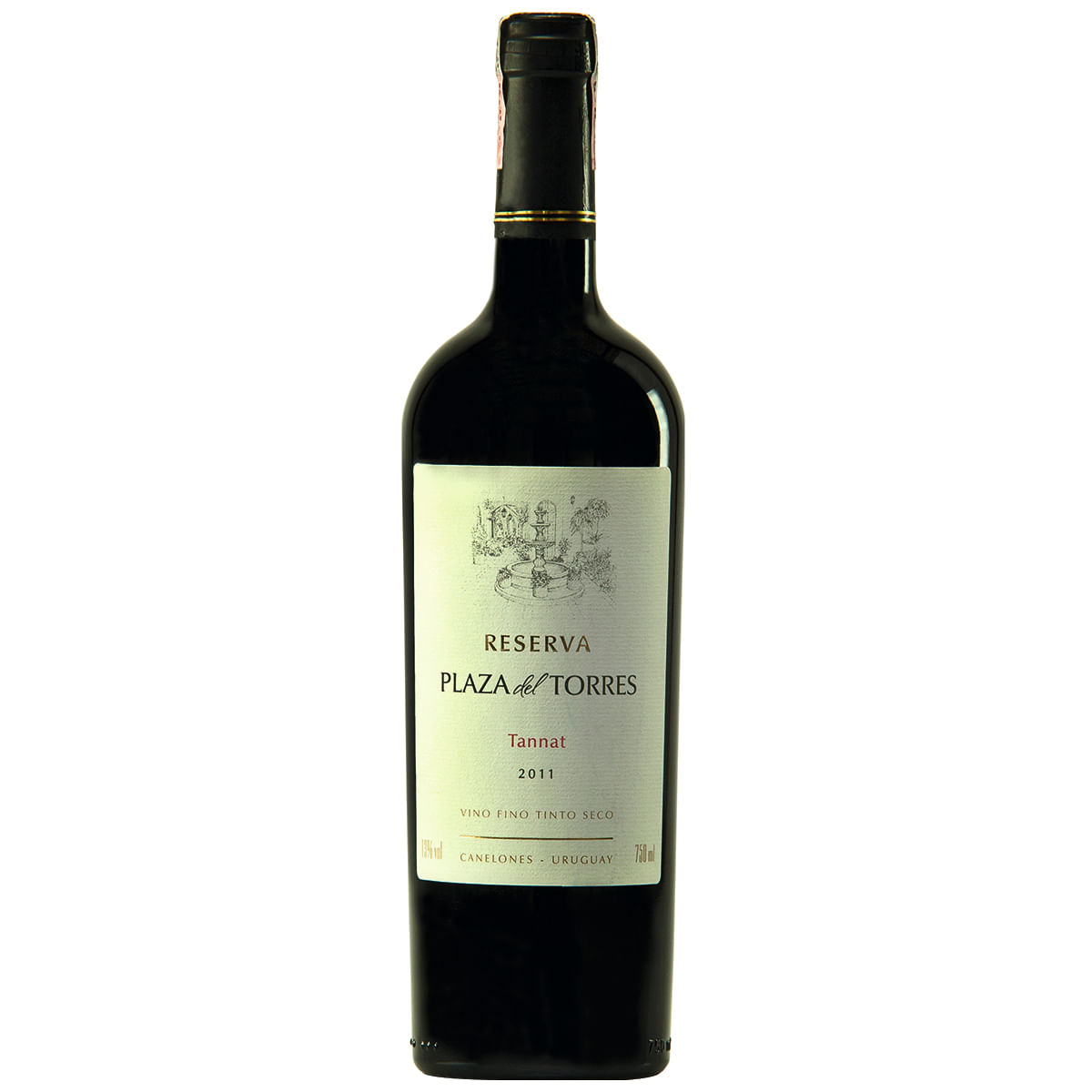 Vinho Tinto Plaza Del Torres Reserva Tannat 750ml