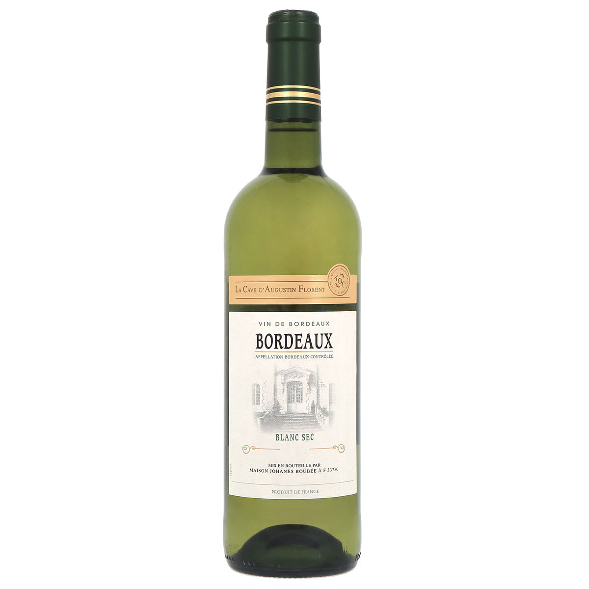 Vinho Branco Seco Francês Bordeaux blanc sec La Cave d&apos;Augustin Florent 750ml