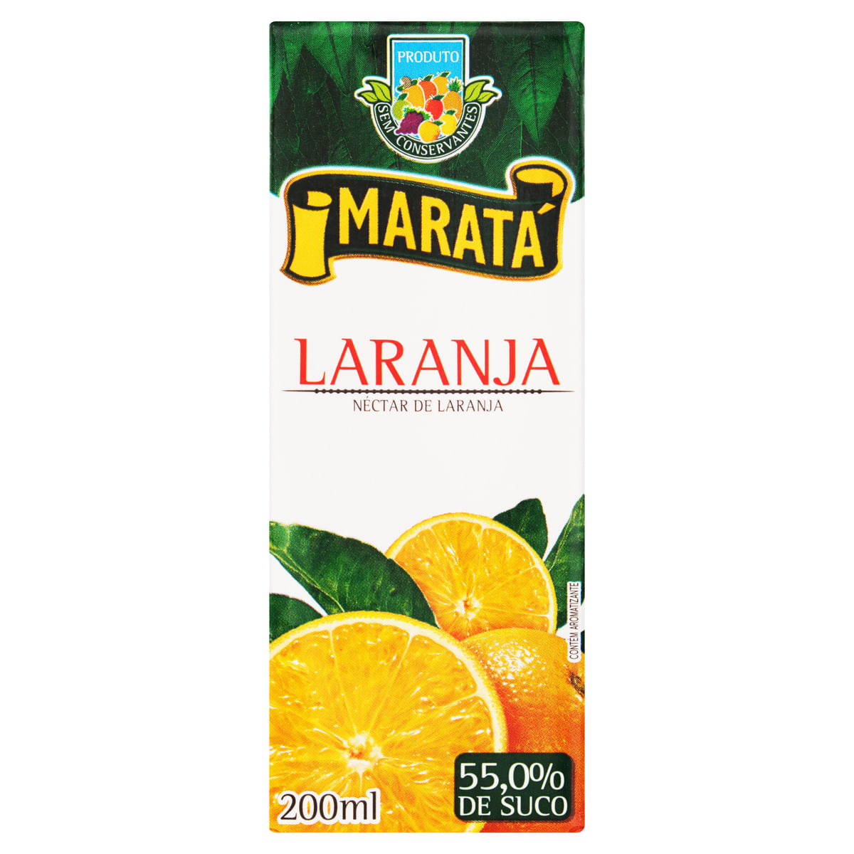 Néctar Laranja Maratá Caixa 200 ml