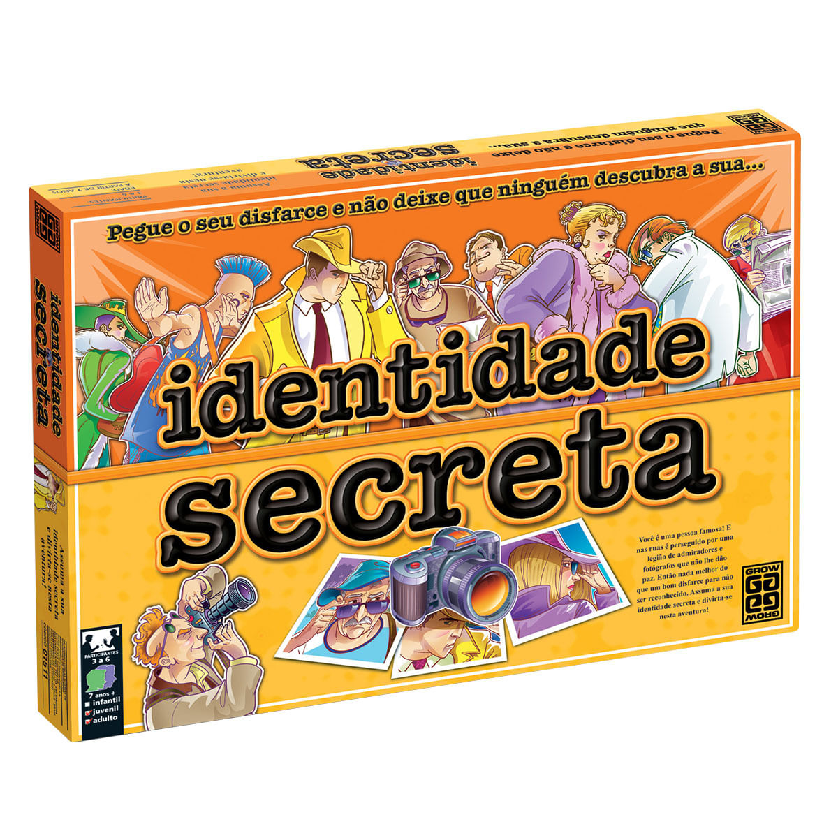 Jogo Identidade Secreta - Grow