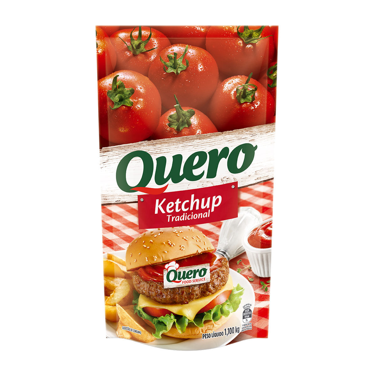 Ketchup Quero 1,100Kg