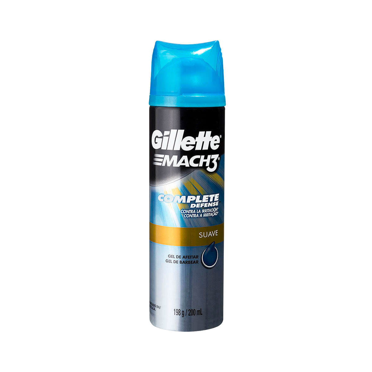 Gel de Barbear Gillette Mach3 198g 200ml