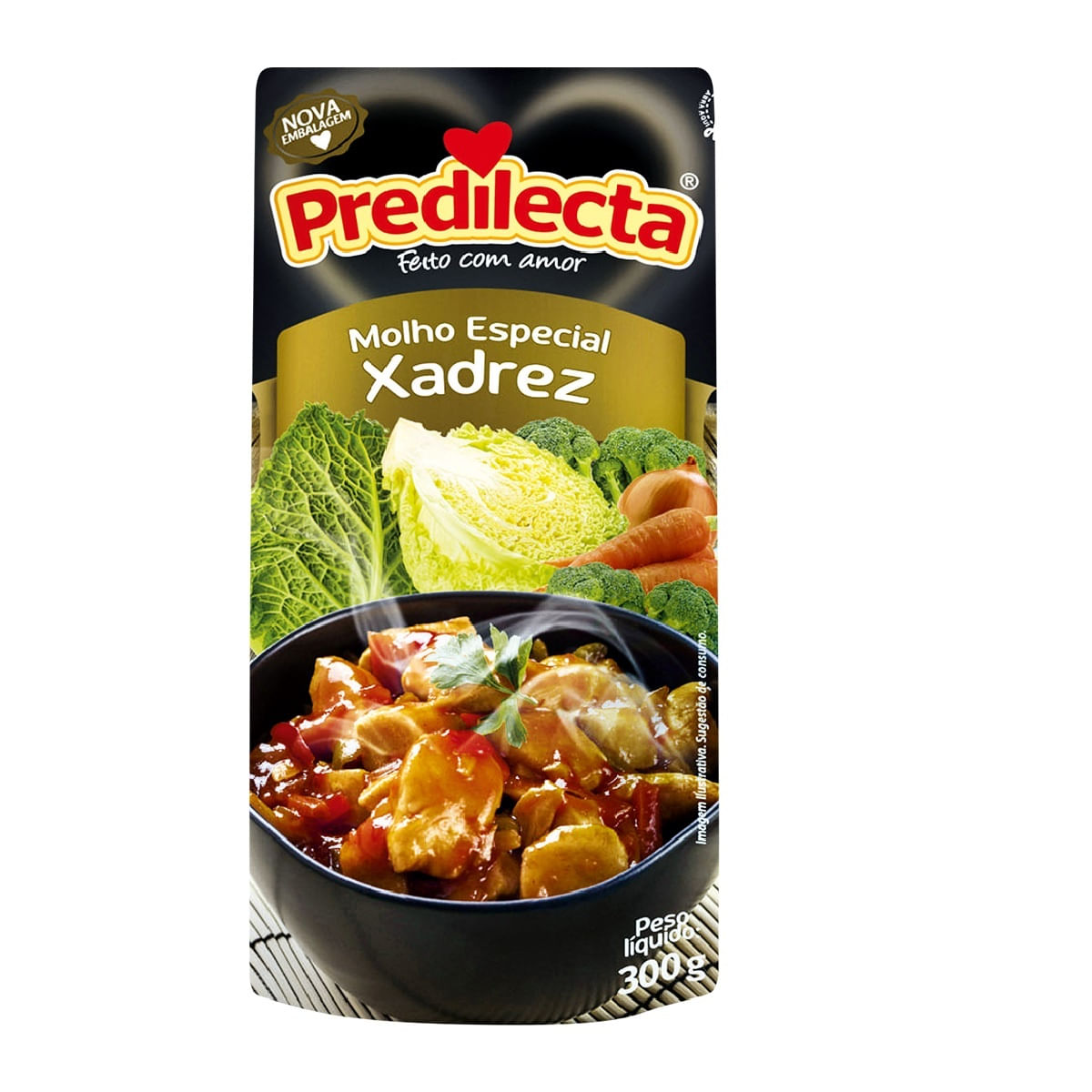 Molho para Frango Xadrez Predilecta Sachê 300g