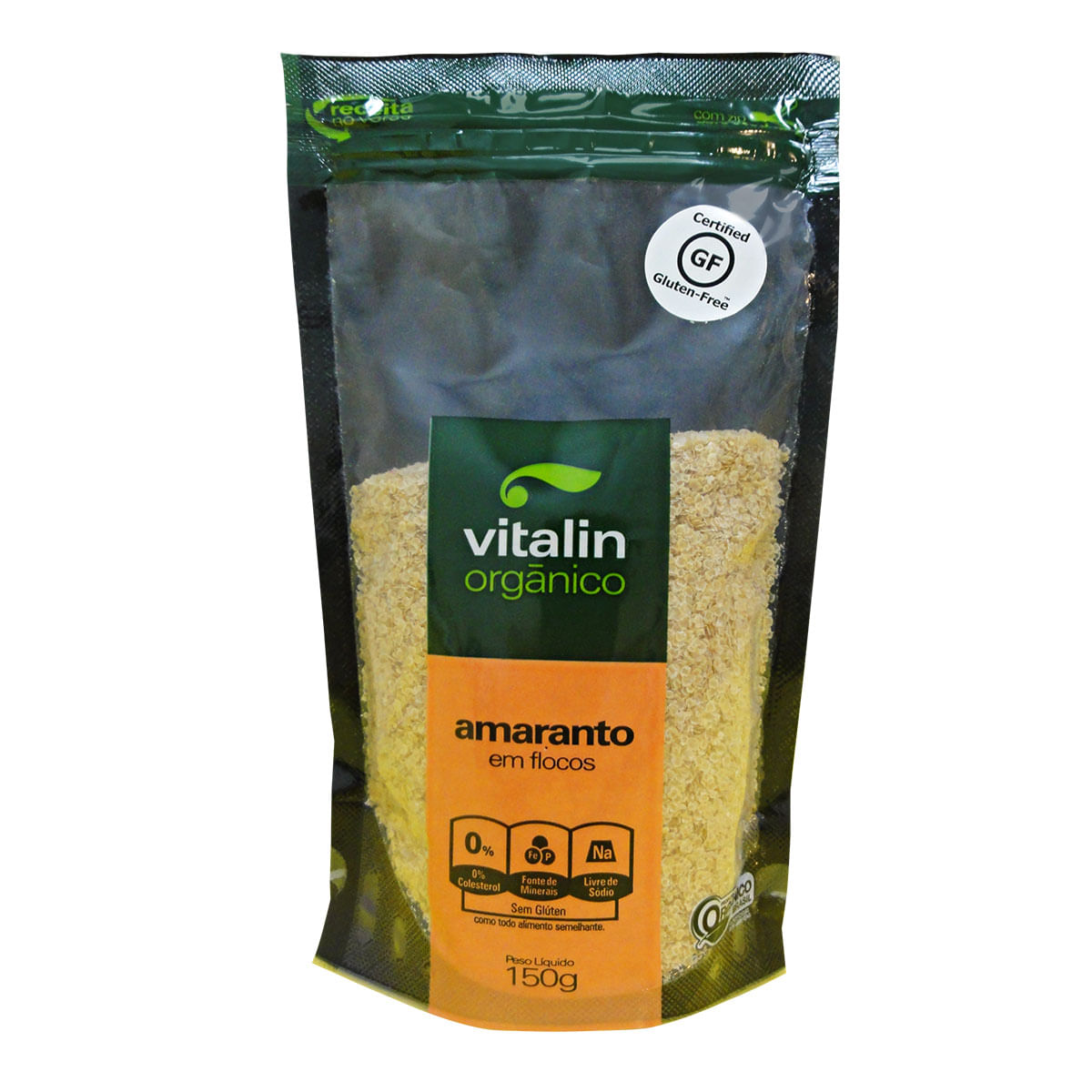 Amaranto em Flocos Orgânico Vitalin 150g