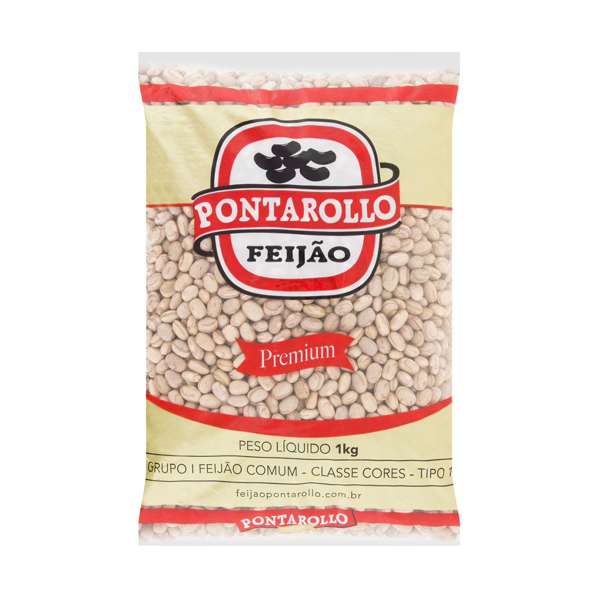 Feijão Carioca Tipo 1 Pontarollo Premium 1Kg