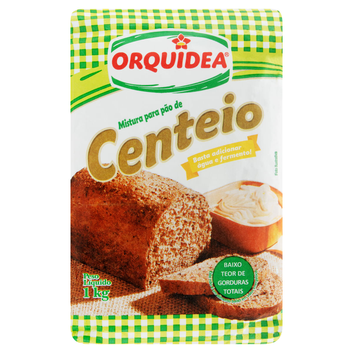 Mistura para Pão de Centeio Orquidea 1Kg