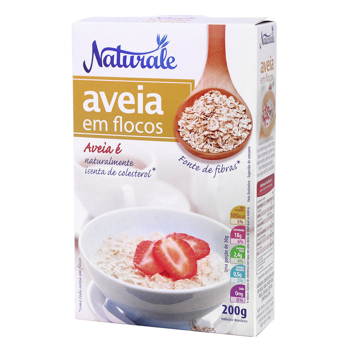 Aveia em Flocos Tradicional Naturale 200g