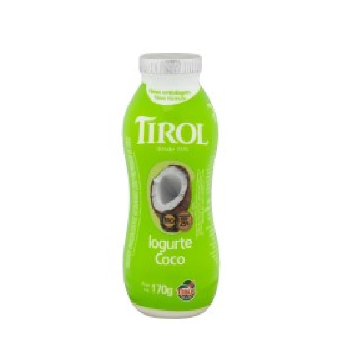 Iogurte Parcialmente Desnatado Tirol Coco 170 g