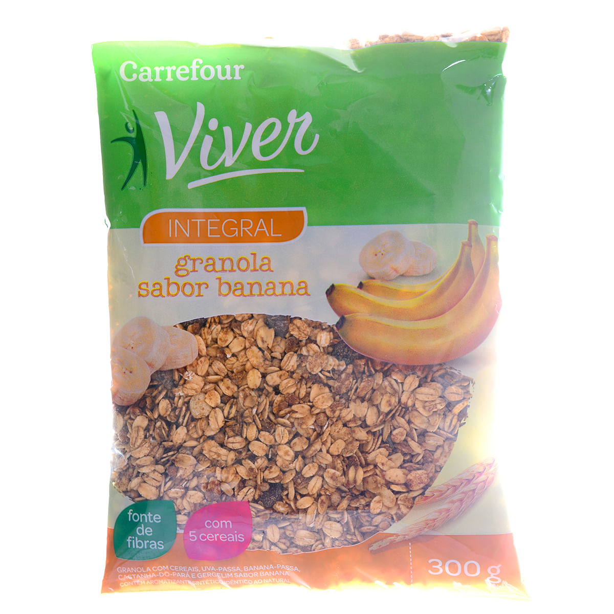 Granola com Banana Carrefour Viver 300g