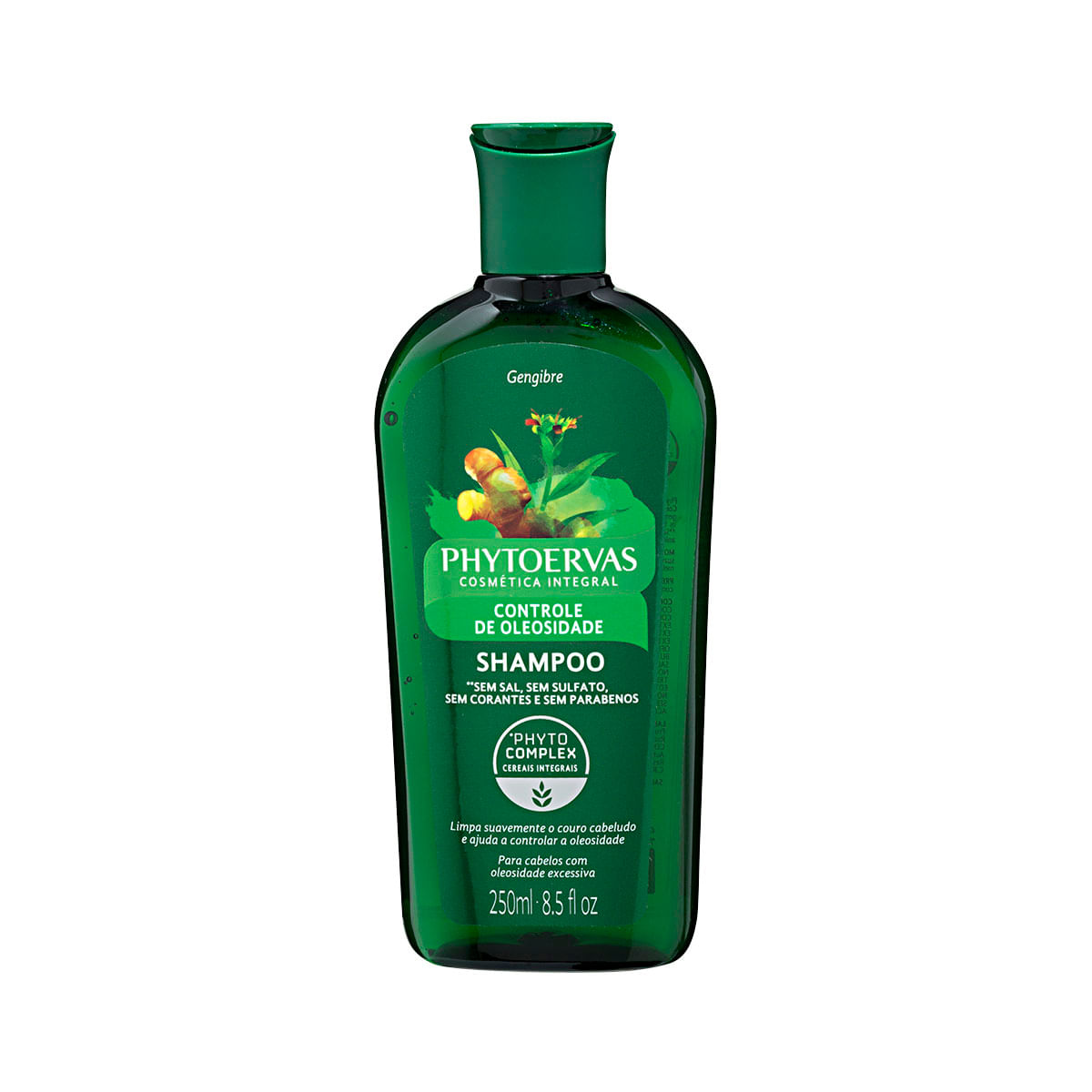 Shampoo Phytoervas Controle de Oleosidade para cabelos com oleosidade excessiva - 250 ml