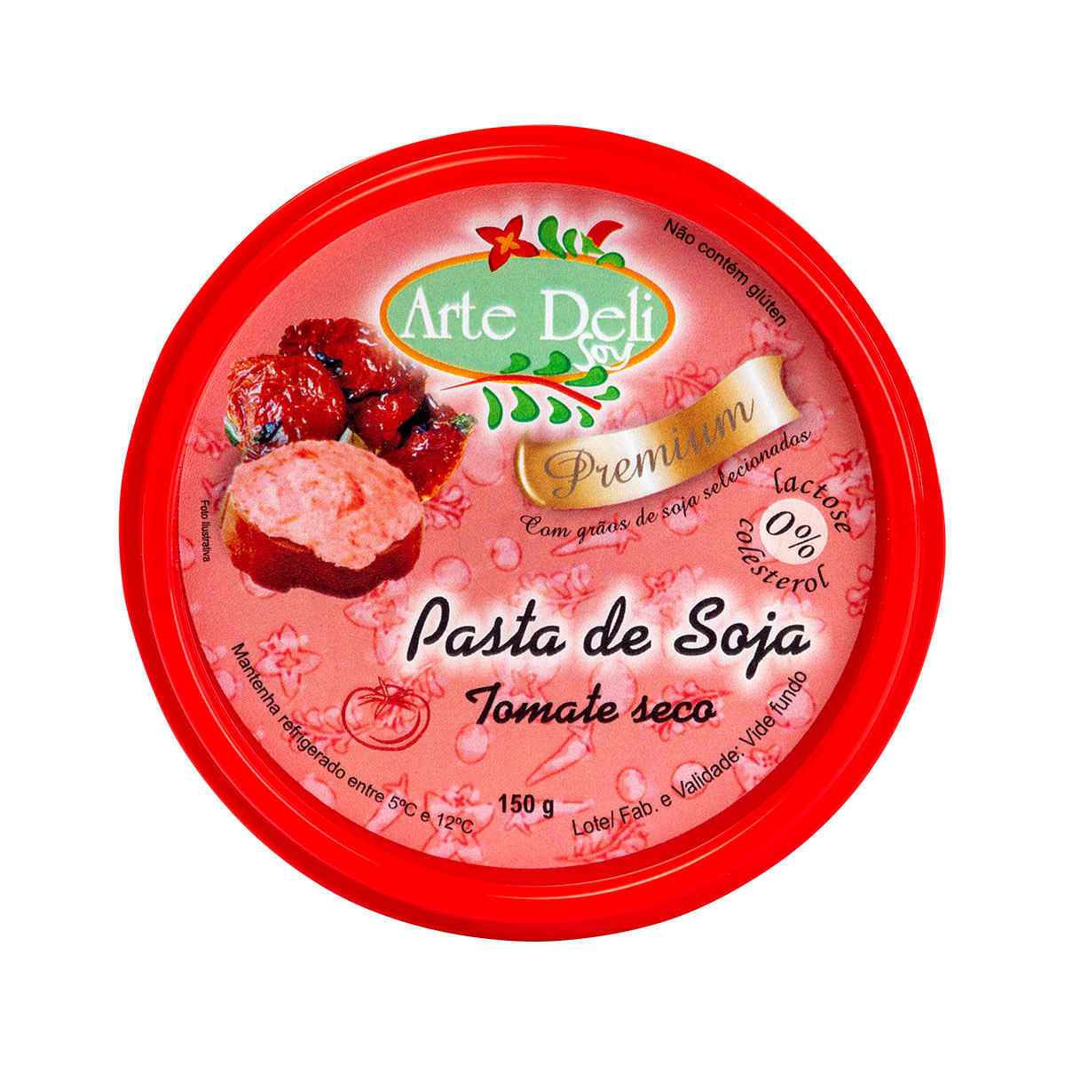 Pasta de Soja Tomate Seco Arte Deli Premium 150g