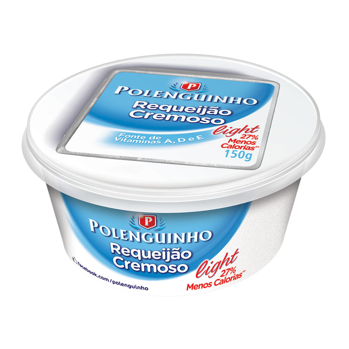 Requeijão Cremoso Light Polenguinho 150g