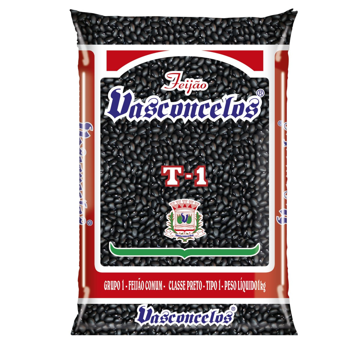 Feijão Preto Vasconcelos 1Kg