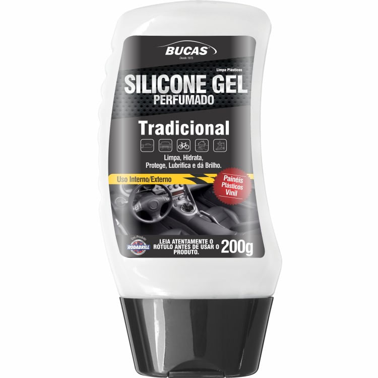 Bucas Silicone Gel Perfumado Frasnaga Tradicional 200g