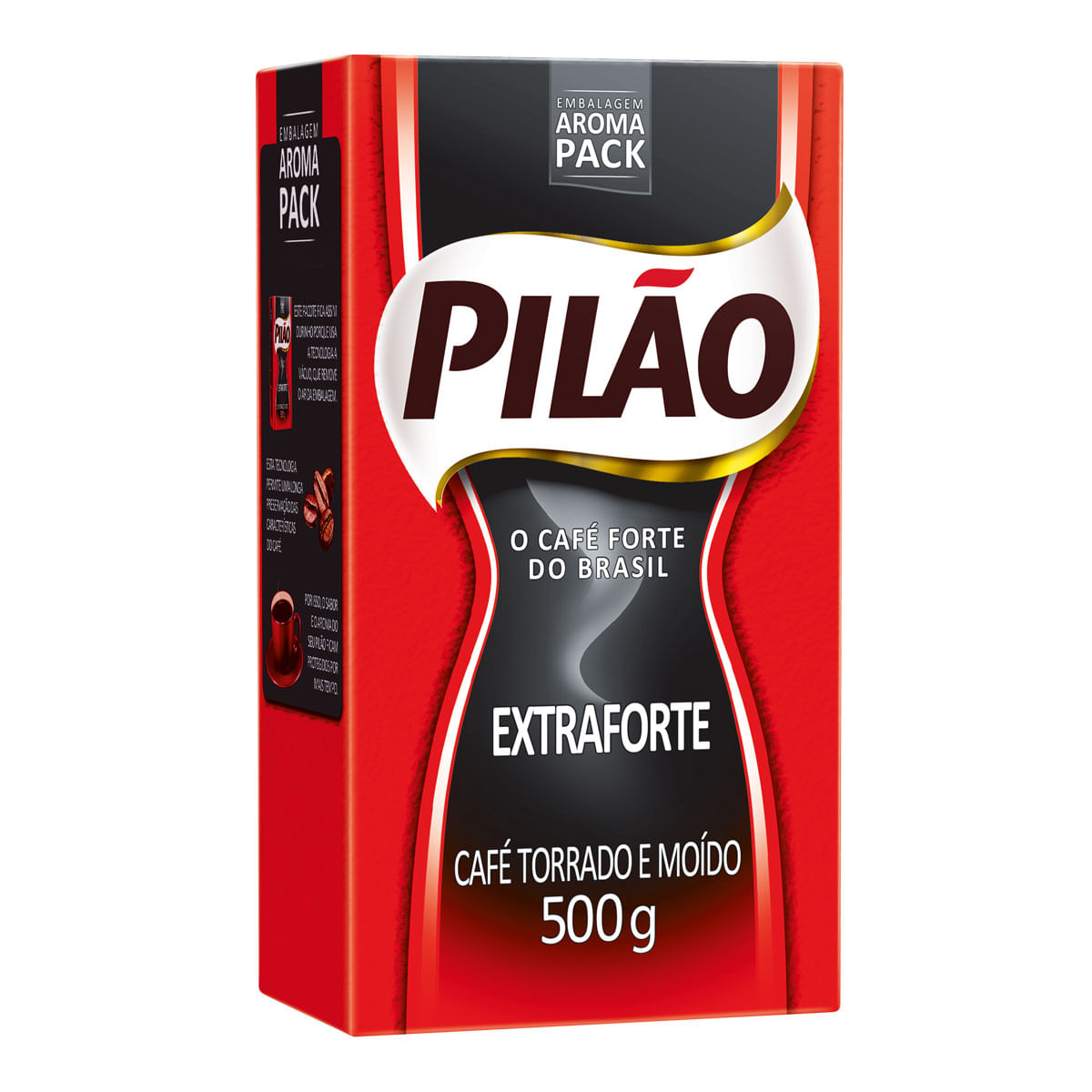 Café Torrado e Moído Pilão Extra Forte Vácuo 500 g