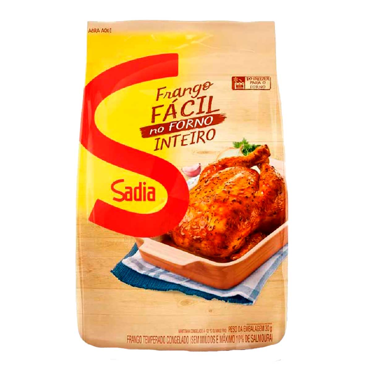 Frango Inteiro Sadia Fácil temperado Aproximadamente 1,5 Kg