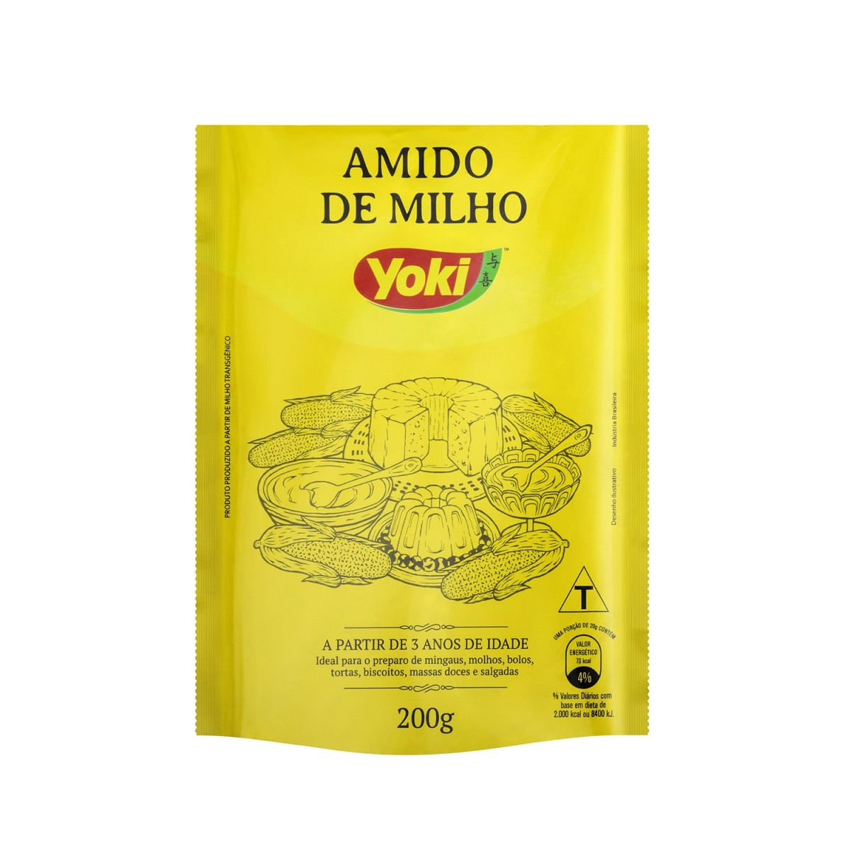 Amido de Milho Yoki 200g