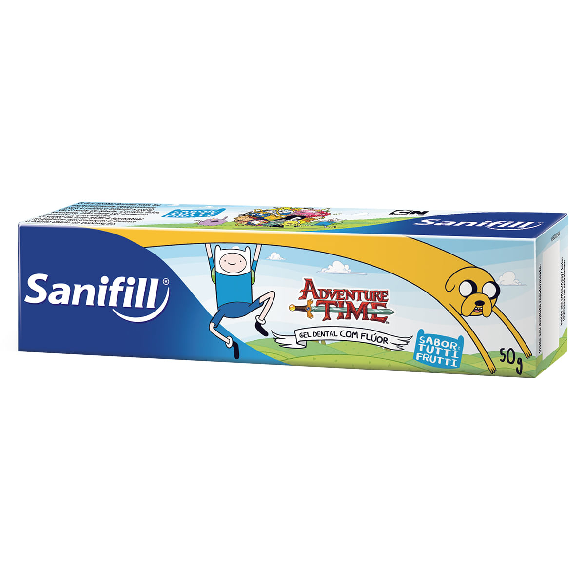 Creme Dental Infantil Sanifill Kids Rio 2 Tutti Frutti 50g