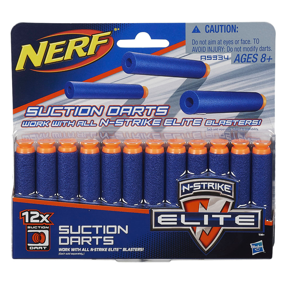 Refil para Lançador Nerf Universal Suction Dart com 12 Dardos Hasbro