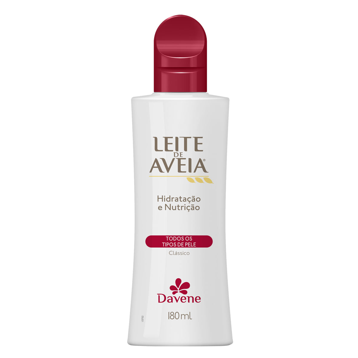 Hidratante Leite De Aveia Para Todos Os Tipos De Pele Davene 180 mL