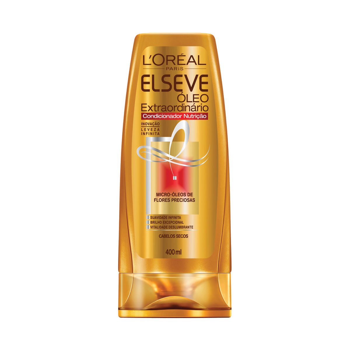 Condicionador Elseve Óleo Extraordinario Nutrição 400ml