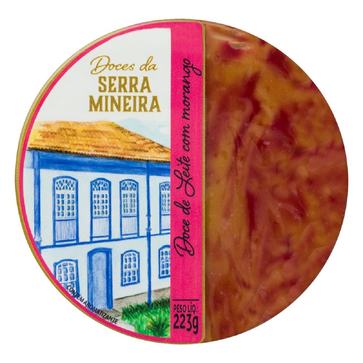 Doce de Leite com Morango Serra Mineira 223 g