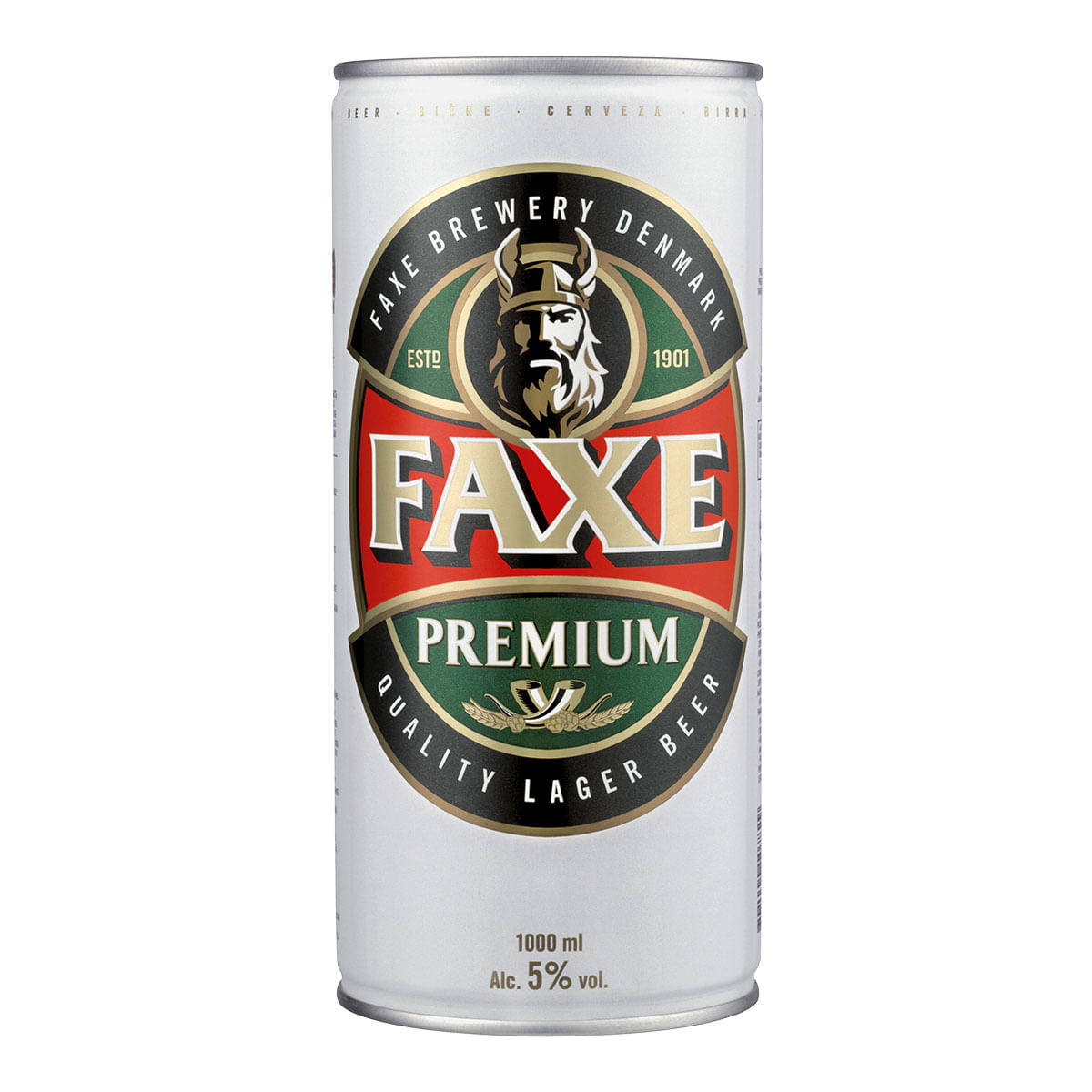 Cerveja Faxe Premium Lager 1 Litro