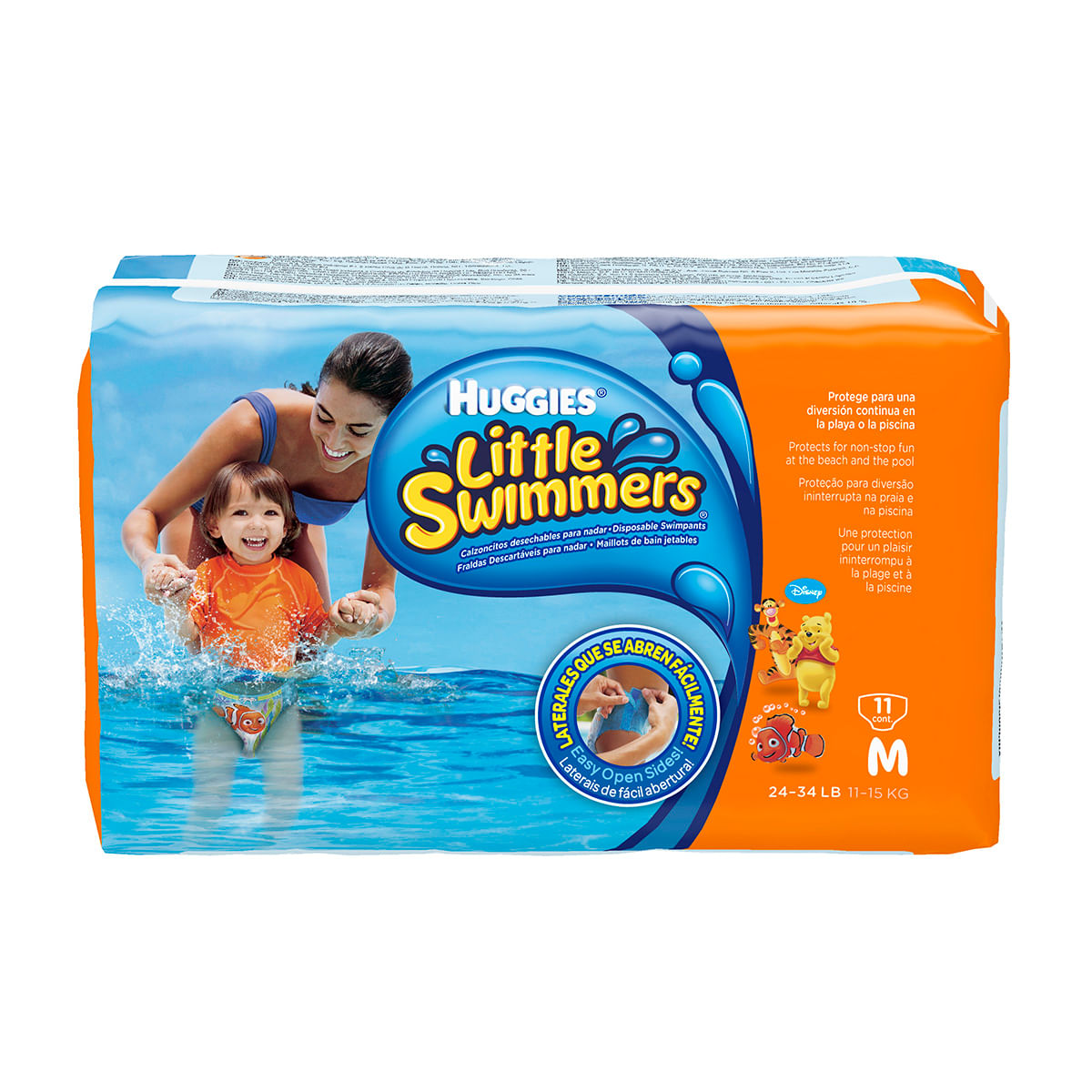 Fralda Huggies M Little Swimmers Pacote - 11 Unidades