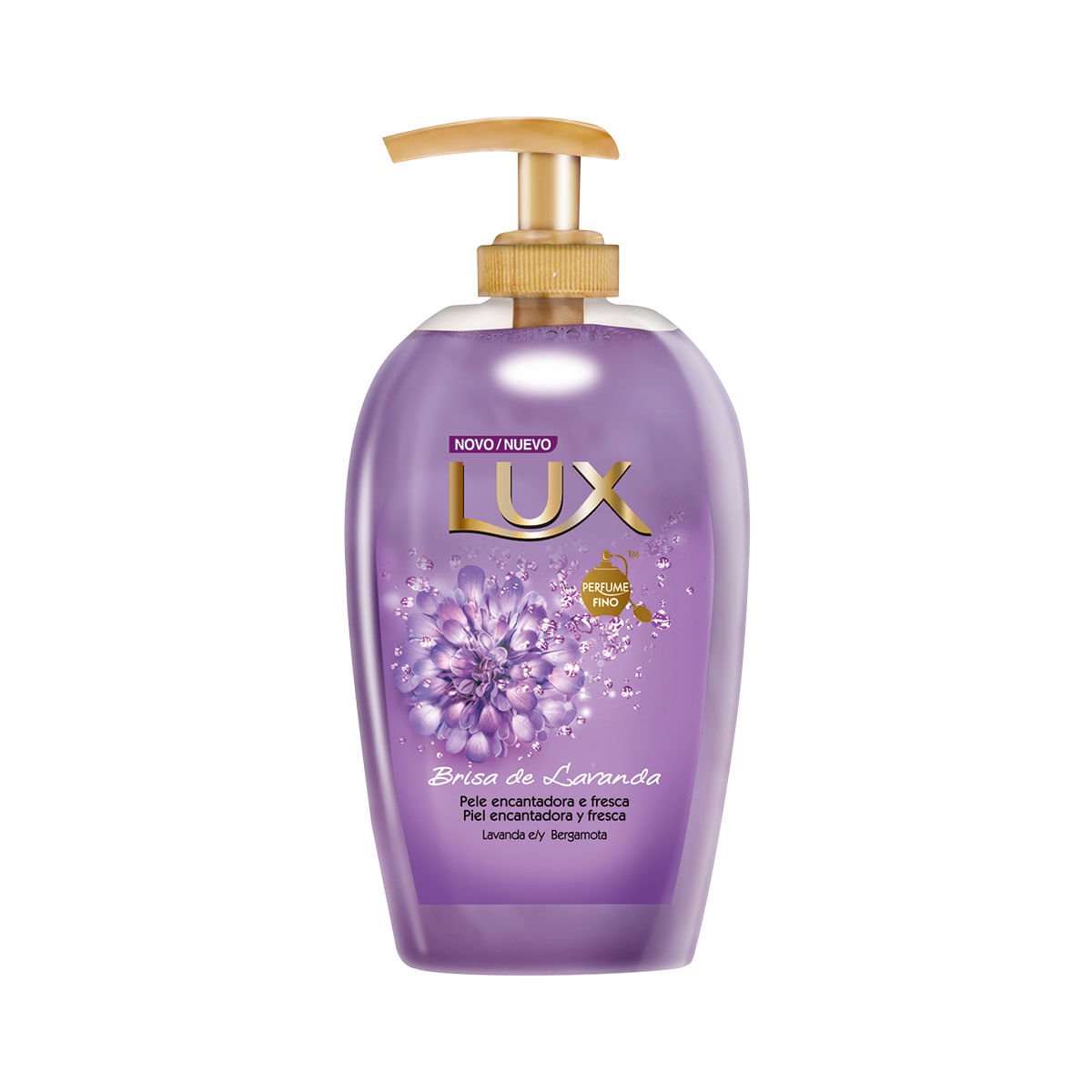 Sabonete Líquido Corporal Lux Brisa de Lavanda 250ml