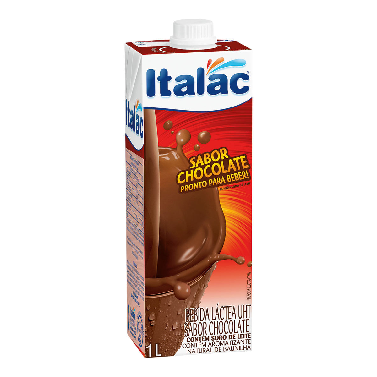 Bebida Láctea Integral Italac Chocolate 1 Litro