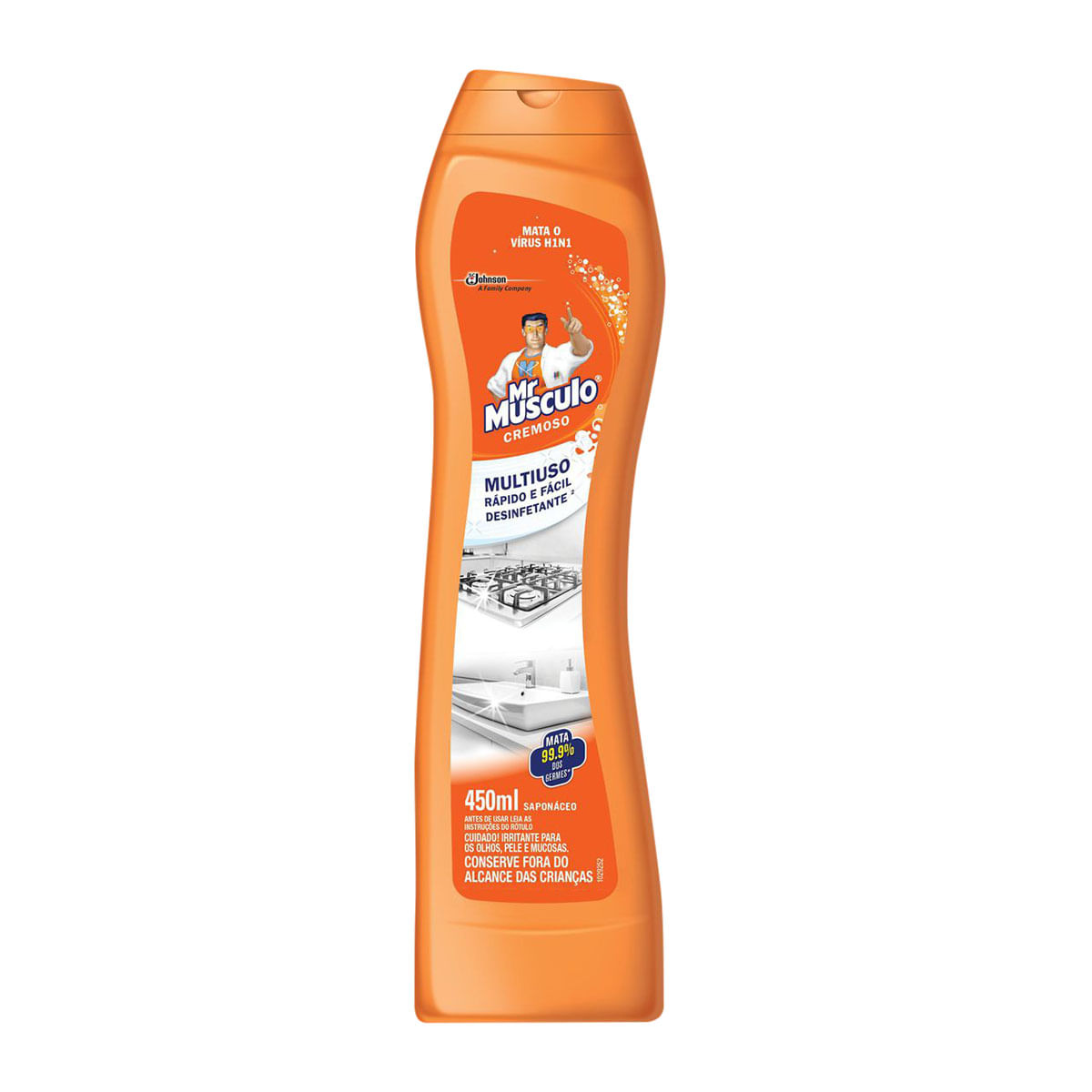 Saponáceo Cremoso Mr Músculo 450ml