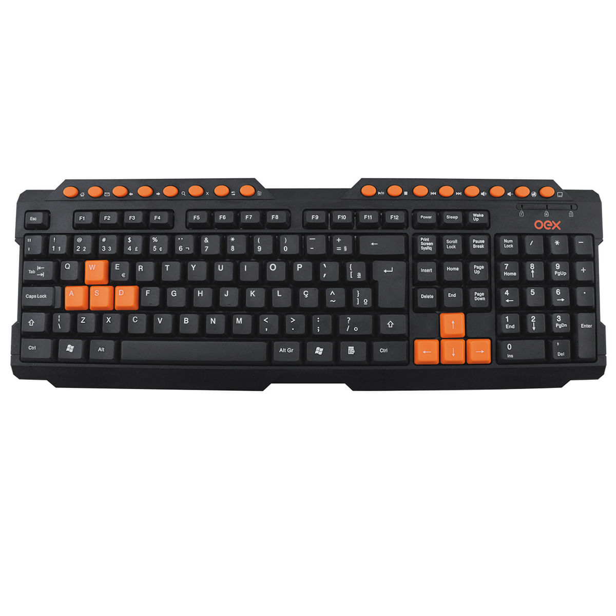 Teclado Gamer Action TC200 ABNT2 Teclas Destacadas