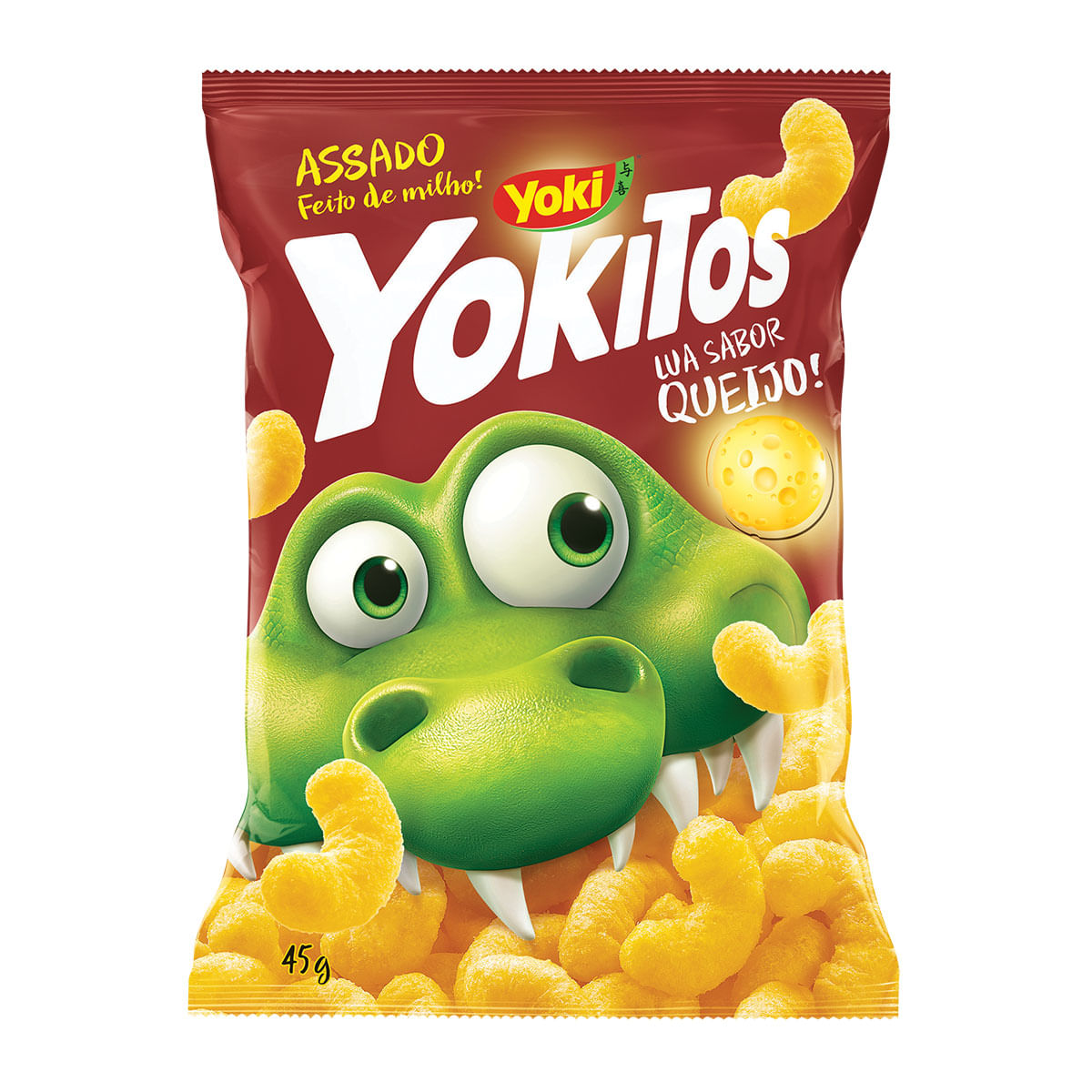 Salgadinho Yokitos Lua Sabor Queijo 45g