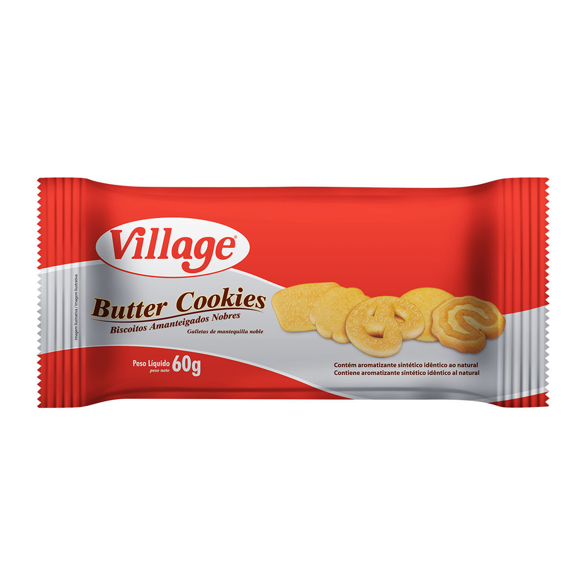 Biscoito Amanteigado Village 60g