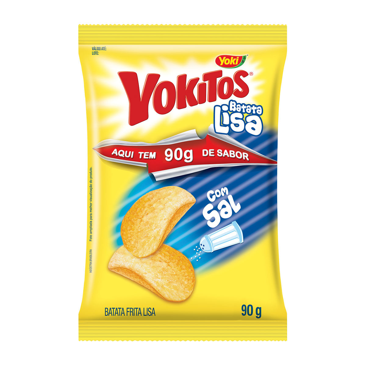 Batata Frita Yokitos Natural com Sal Yoki 90g