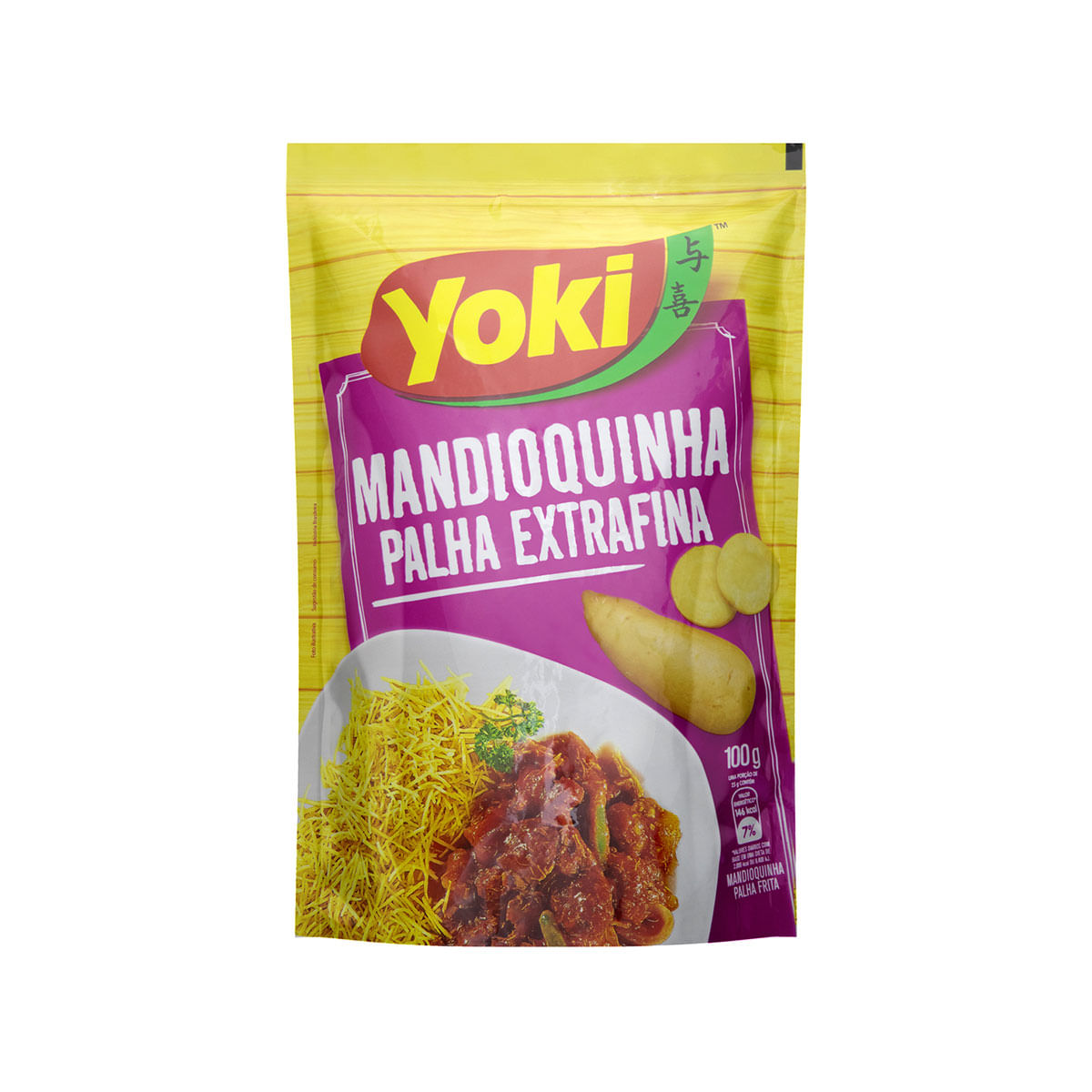 Mandioquinha Palha Extrafina Yoki Pacote 100g