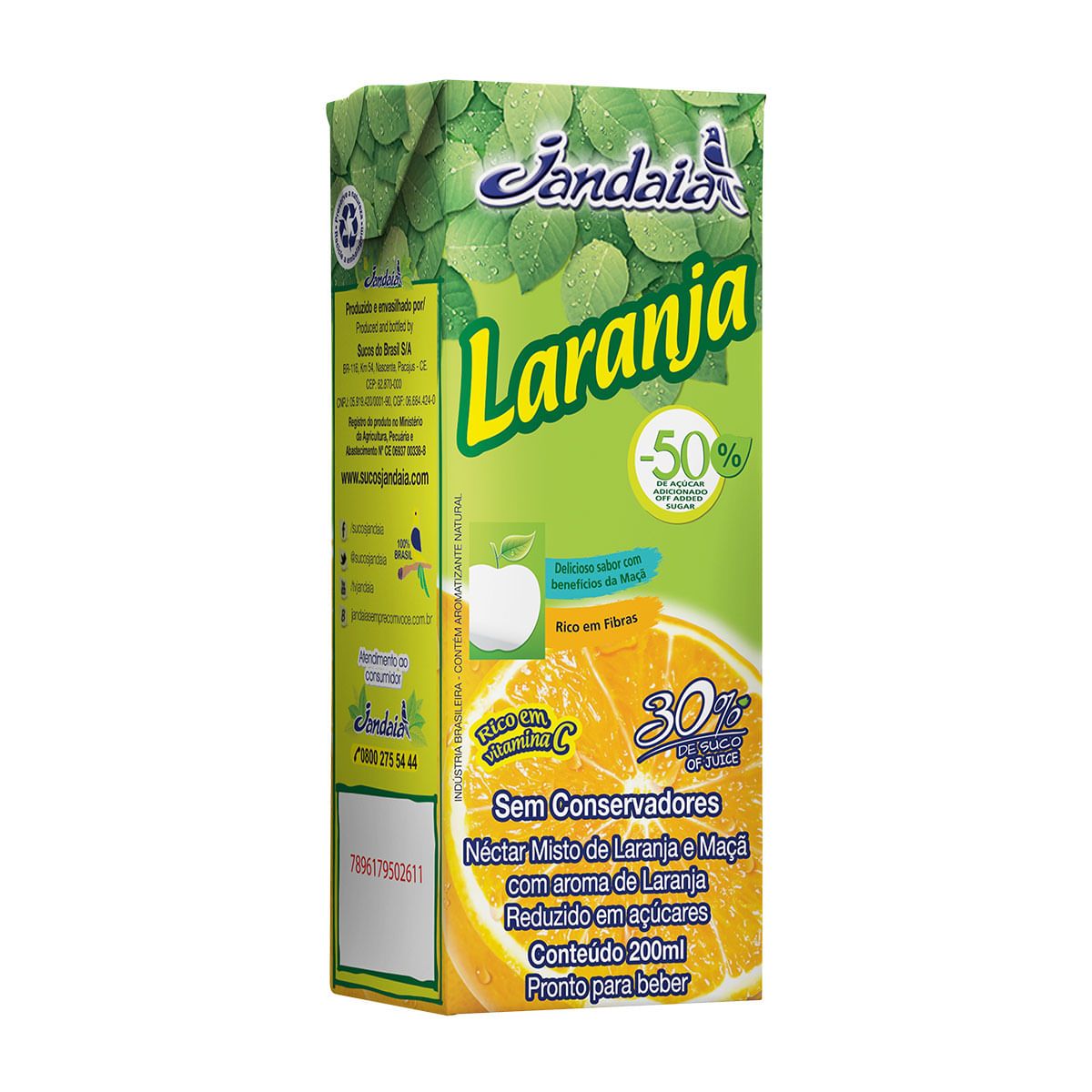 Néctar de Laranja Jandaia 200ml