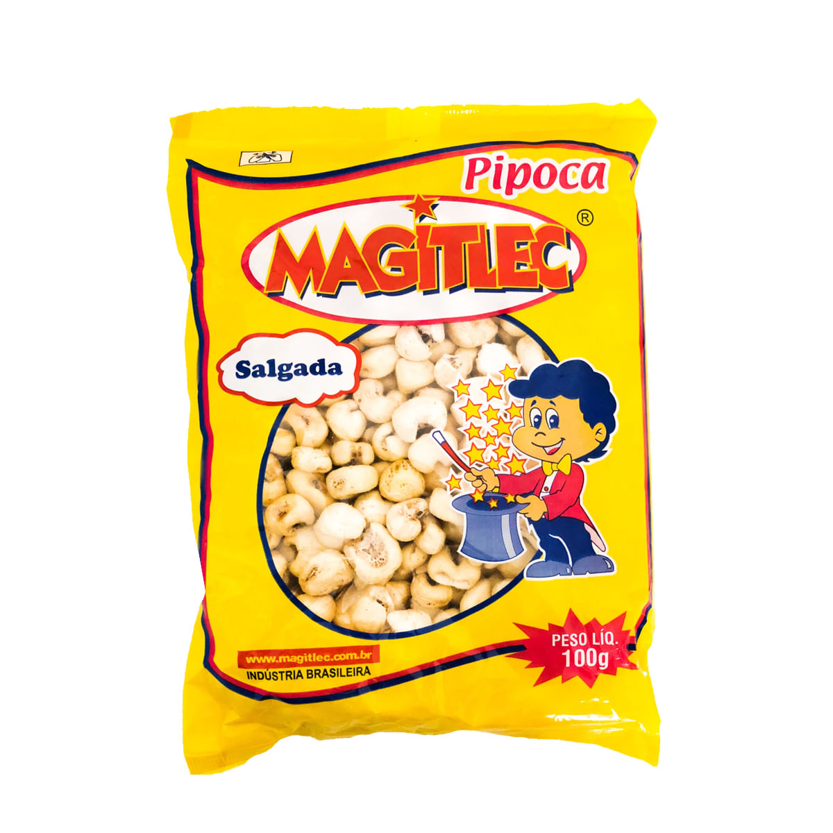 Pipoca Pronta Salgada Magitlec 100g